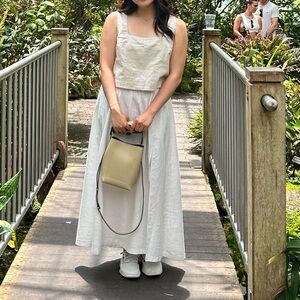 Abercrombie linen tank